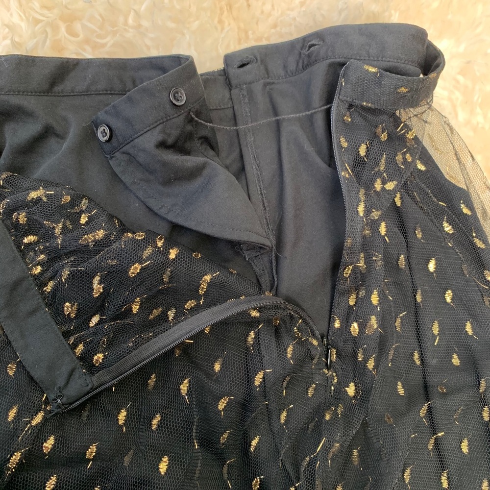 NWOT Eva Franco highwaisted tulle skirt - Picture 16 of 16